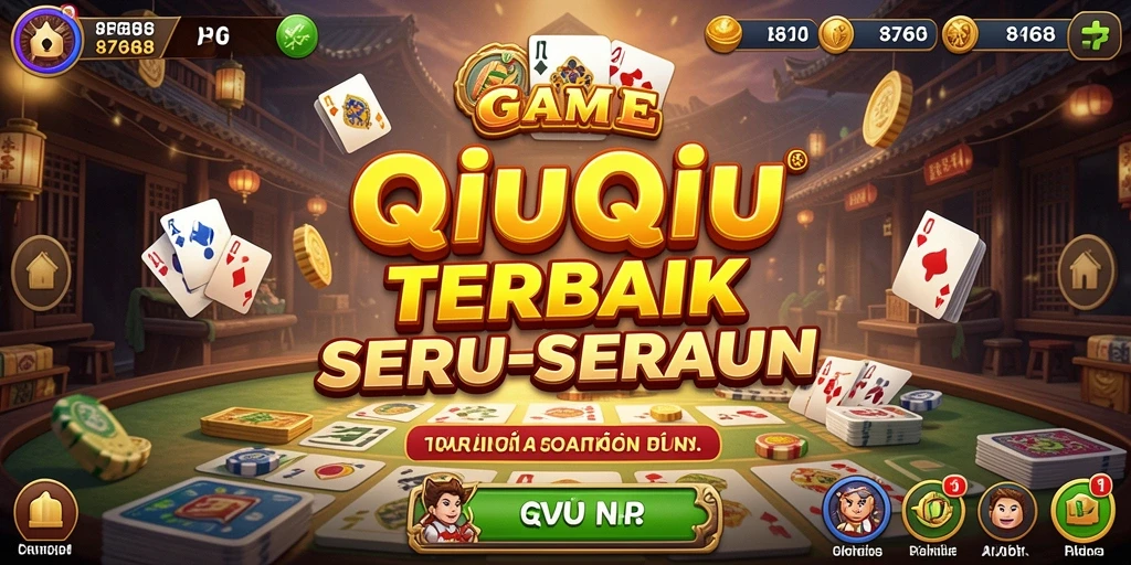Tampilan seru gameplay QiuQiu dalam 8768 yang mendebarkan!