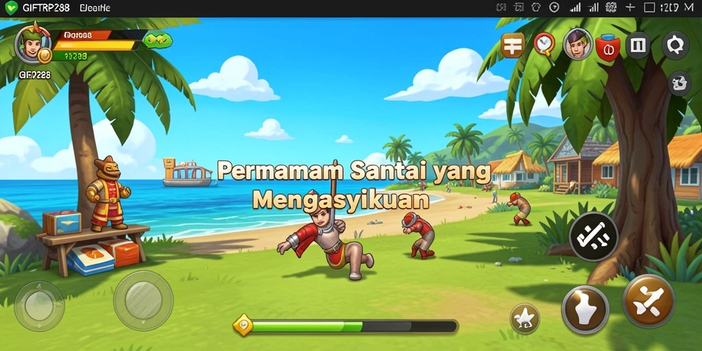 Tampilan menarik dan gameplay seru dari GIFTRP288.