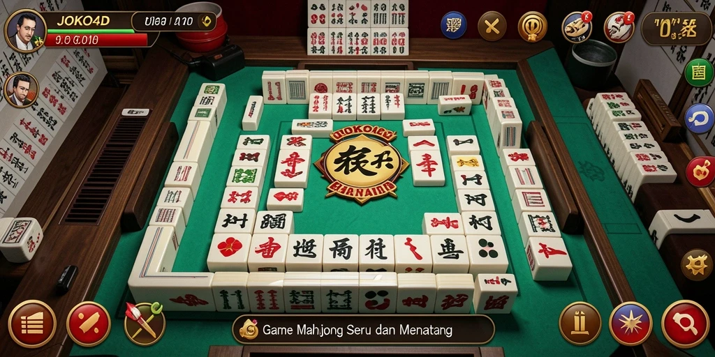 Screenshot memperlihatkan gameplay mengasyikkan di JOKO4D.