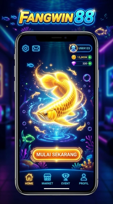 Screenshot tampilan antarmuka aplikasi fangwin88 yang intuitif.